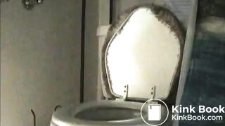 Dark Grainy Toilet Scenes, ScatKings.com Scat Porn 10 ScatKings.com Scat Porn
