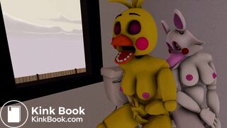 FNAF SFM Toy Chica And Pre Mangle Pooping In The Same Toilet, ScatKings.com Scat Porn 7 ScatKings.com Scat Porn