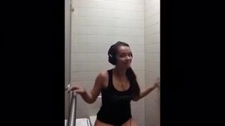 Serenity ... pooping in public toilet, ScatKings.com Scat Porn 2 ScatKings.com Scat Porn