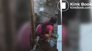 Very daring spy of a indian neighbour, ScatKings.com Scat Porn 3 ScatKings.com Scat Porn