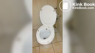 submissive scat whore cleaning toilet with tongue, ScatKings.com Scat Porn 26 ScatKings.com Scat Porn