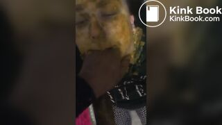 Scat Toilet slave BBWendi eats her masters shit, ScatKings.com Scat Porn 1 ScatKings.com Scat Porn